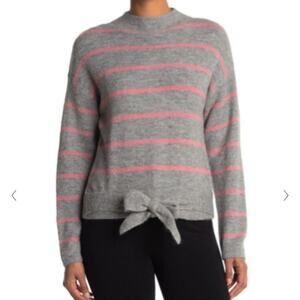 WAYF Mock Neck Tie Bow Sweater Size XL Extra Large